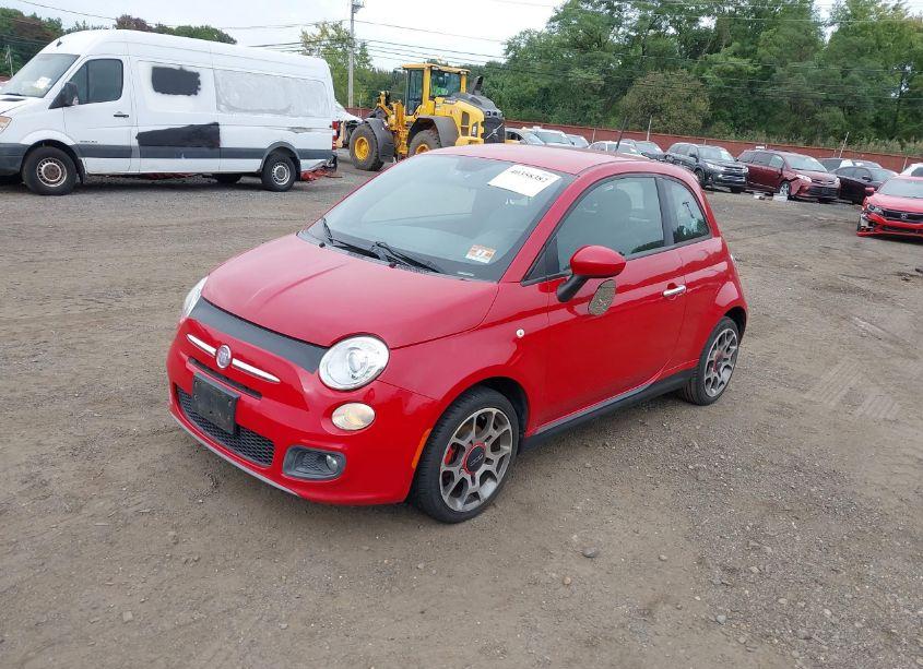 Photo 2 of 2012 Fiat 500 SPORT (VIN 3C3CFFBR4CT340452)