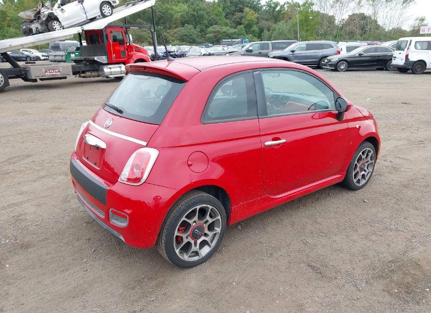 Photo 4 of 2012 Fiat 500 SPORT (VIN 3C3CFFBR4CT340452)