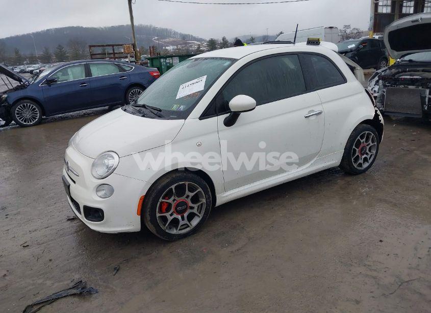 Photo 2 of 2013 Fiat 500 SPORT (VIN 3C3CFFBR4DT745339)