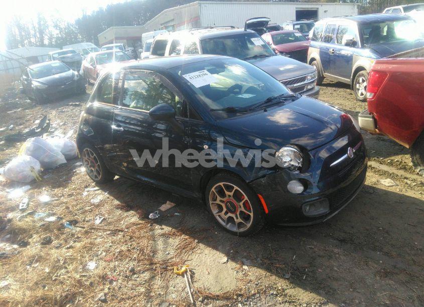 2015 Fiat 500 SPORT (VIN 3C3CFFBR4FT541756) main photo