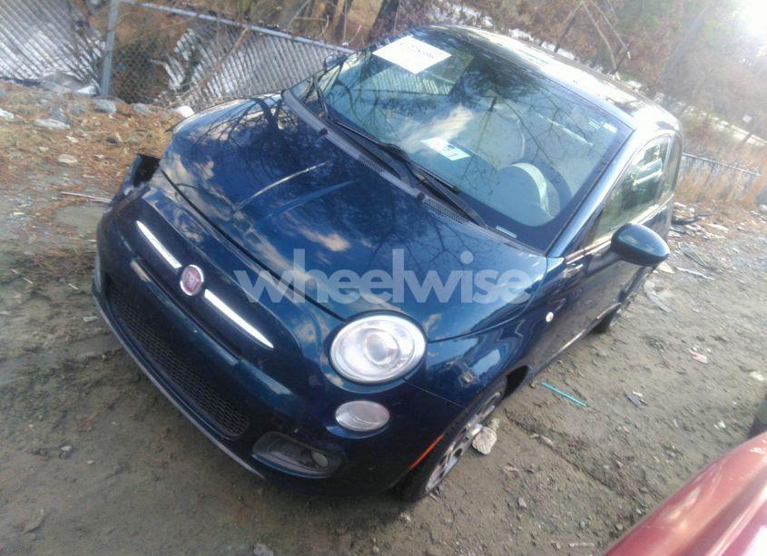 Photo 2 of 2015 Fiat 500 SPORT (VIN 3C3CFFBR4FT541756)