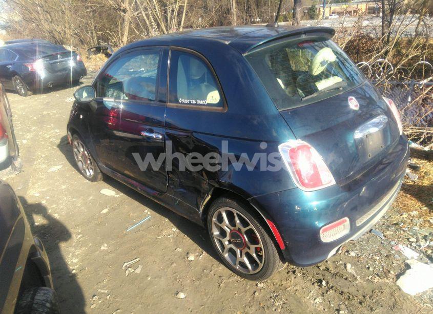 Photo 3 of 2015 Fiat 500 SPORT (VIN 3C3CFFBR4FT541756)