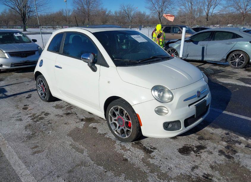 2012 Fiat 500 SPORT (VIN 3C3CFFBR5CT126215) main photo