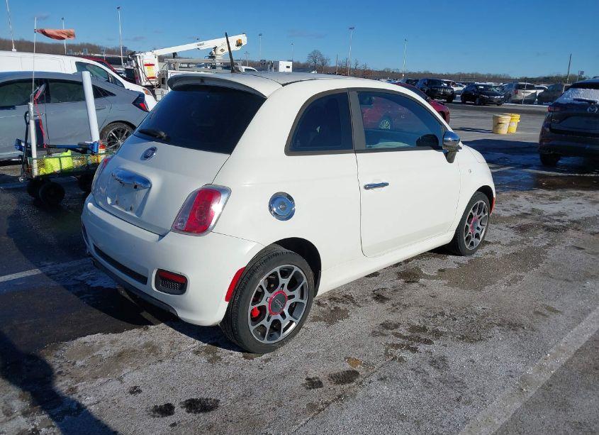 Photo 4 of 2012 Fiat 500 SPORT (VIN 3C3CFFBR5CT126215)