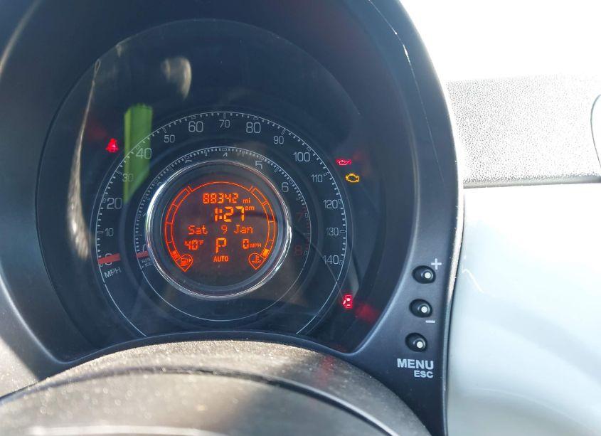 Photo 7 of 2012 Fiat 500 SPORT (VIN 3C3CFFBR5CT126215)