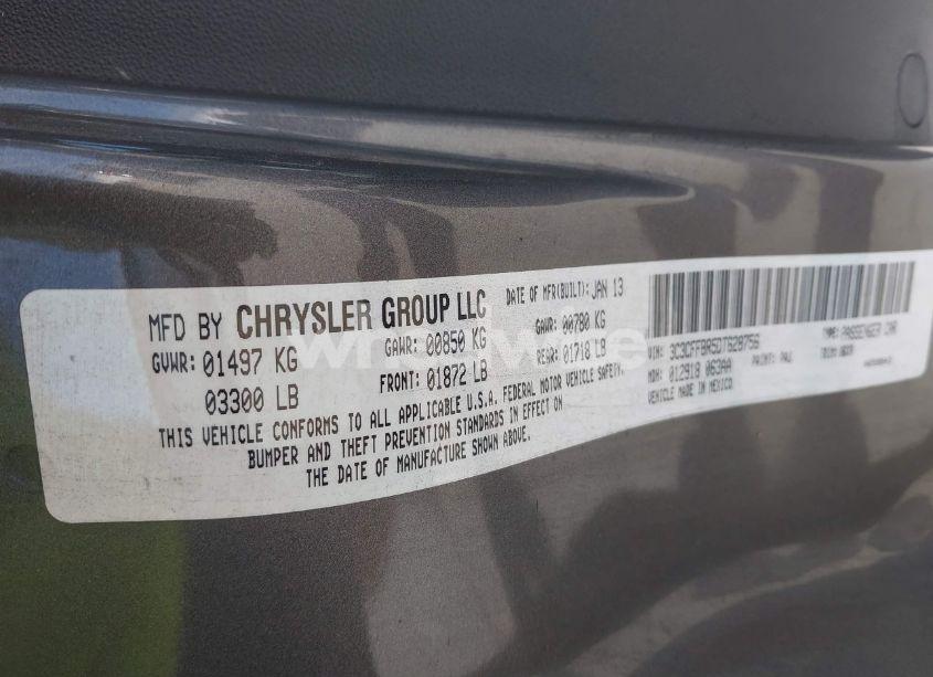 Photo 9 of 2013 Fiat 500 SPORT (VIN 3C3CFFBR5DT628756)