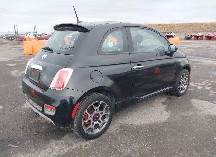 Photo 4 of 2012 Fiat 500 SPORT (VIN 3C3CFFBR6CT100500)