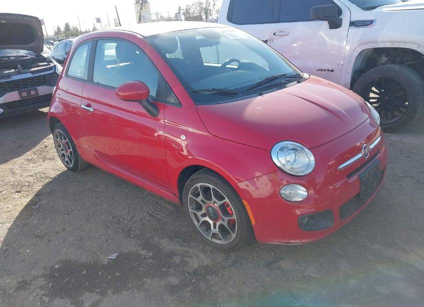 2013 Fiat 500 SPORT (VIN 3C3CFFBR6DT740773) main photo
