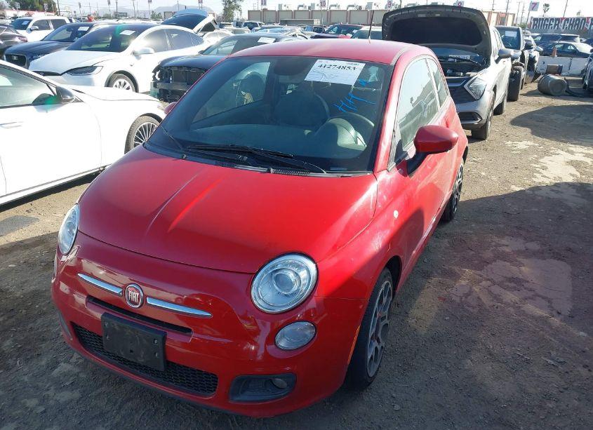 Photo 6 of 2013 Fiat 500 SPORT (VIN 3C3CFFBR6DT740773)