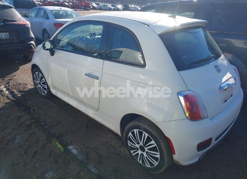 Photo 3 of 2013 Fiat 500 SPORT (VIN 3C3CFFBR6DT750462)
