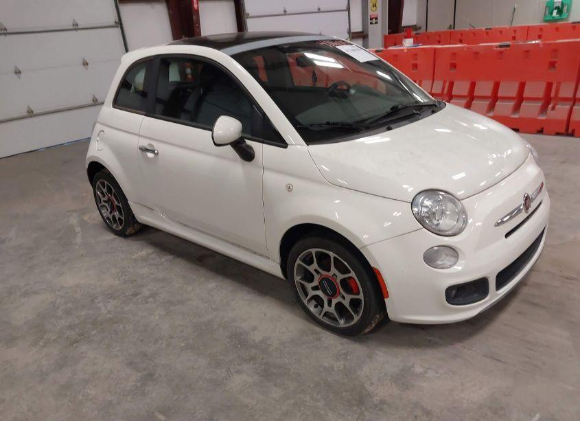 2012 Fiat 500 SPORT (VIN 3C3CFFBR7CT228213) main photo