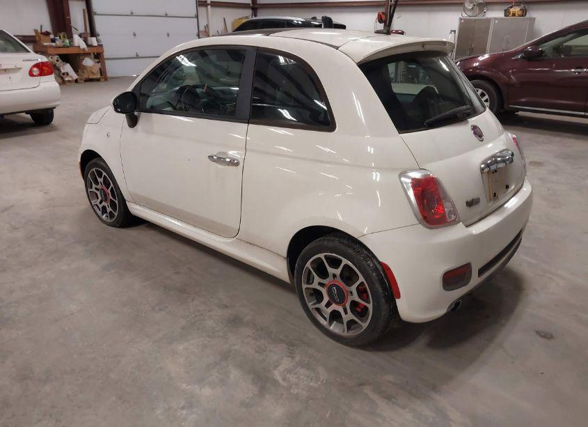 Photo 3 of 2012 Fiat 500 SPORT (VIN 3C3CFFBR7CT228213)