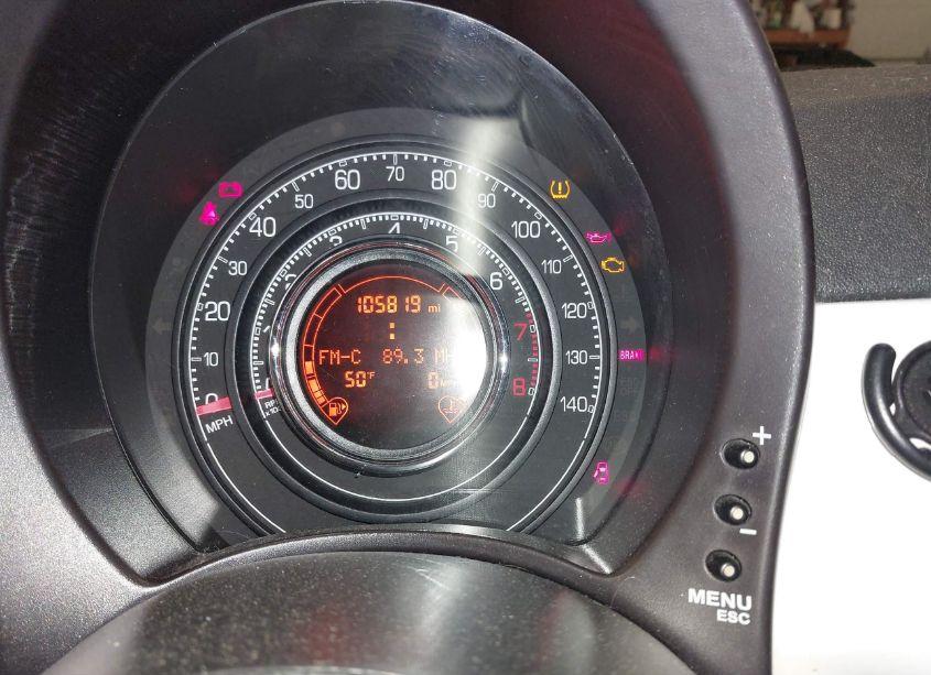 Photo 7 of 2012 Fiat 500 SPORT (VIN 3C3CFFBR7CT228213)