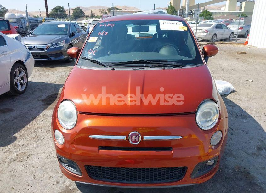 Photo 12 of 2012 Fiat 500 SPORT (VIN 3C3CFFBR8CT109036)