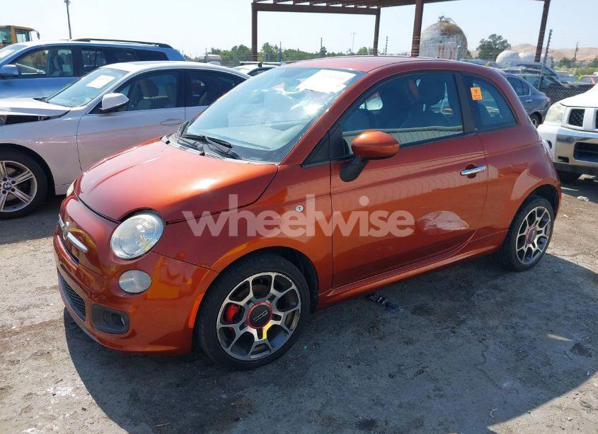 Photo 2 of 2012 Fiat 500 SPORT (VIN 3C3CFFBR8CT109036)