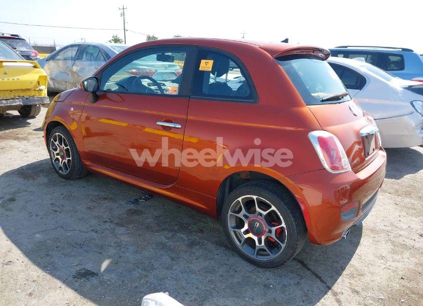 Photo 3 of 2012 Fiat 500 SPORT (VIN 3C3CFFBR8CT109036)
