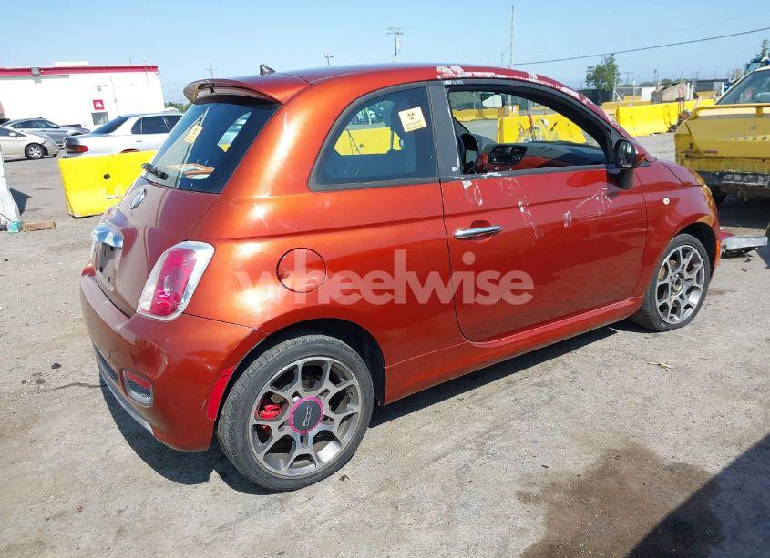 Photo 4 of 2012 Fiat 500 SPORT (VIN 3C3CFFBR8CT109036)