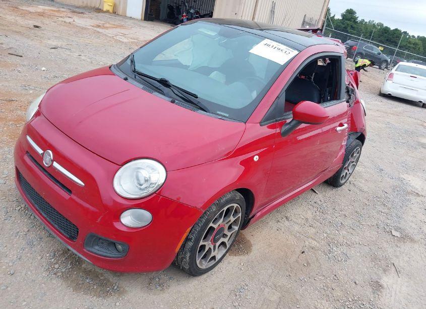 Photo 2 of 2013 Fiat 500 SPORT (VIN 3C3CFFBR8DT513584)