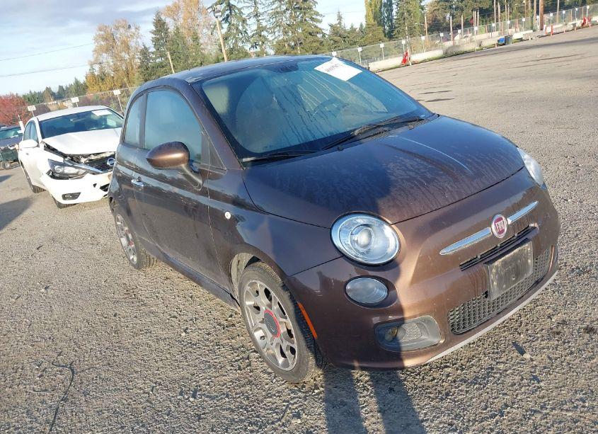 2013 Fiat 500 SPORT (VIN 3C3CFFBR8DT536394) main photo