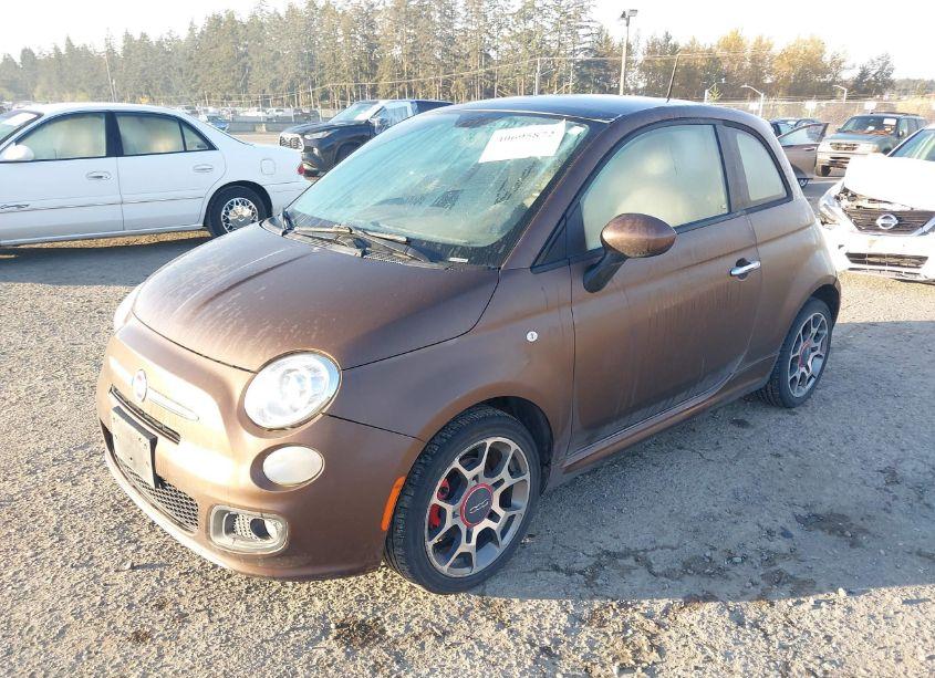 Photo 2 of 2013 Fiat 500 SPORT (VIN 3C3CFFBR8DT536394)