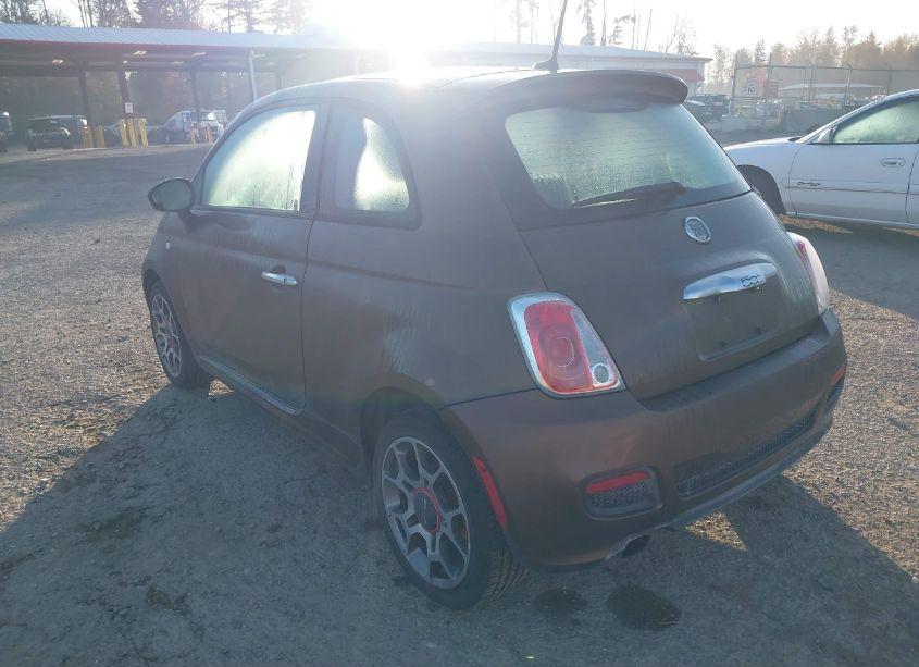 Photo 3 of 2013 Fiat 500 SPORT (VIN 3C3CFFBR8DT536394)