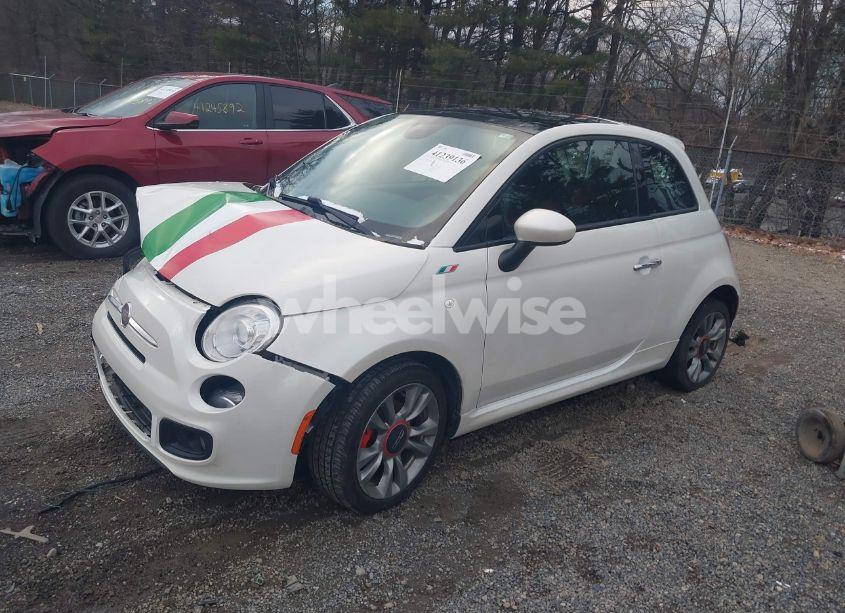 Photo 2 of 2015 Fiat 500 SPORT (VIN 3C3CFFBR8FT500210)
