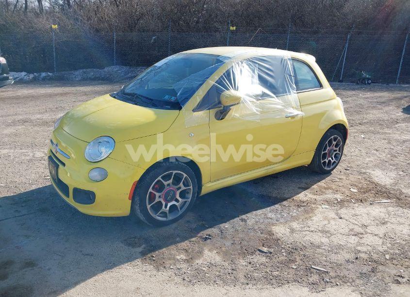 Photo 2 of 2013 Fiat 500 SPORT (VIN 3C3CFFBR9DT618697)