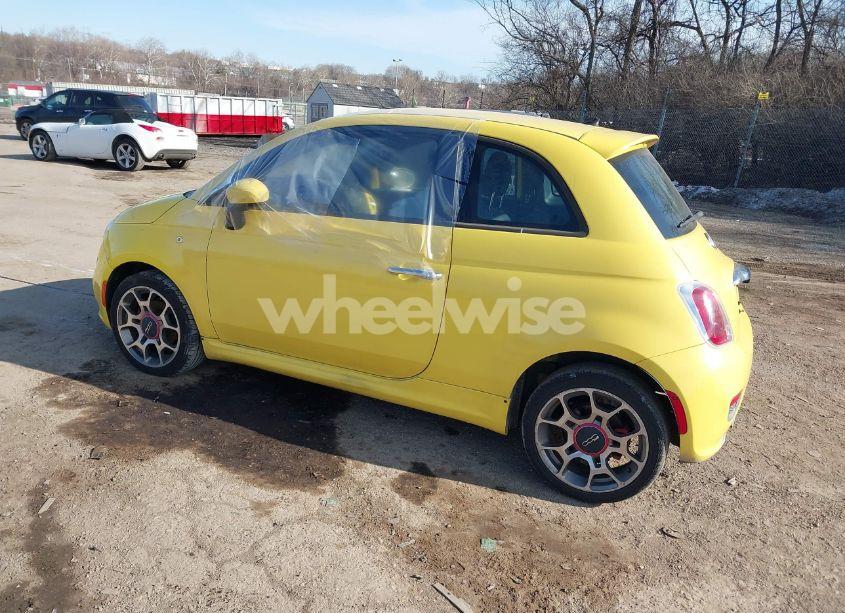Photo 3 of 2013 Fiat 500 SPORT (VIN 3C3CFFBR9DT618697)