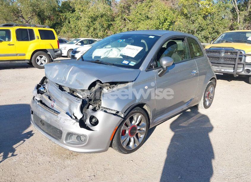 Photo 2 of 2015 Fiat 500 SPORT (VIN 3C3CFFBR9FT676764)