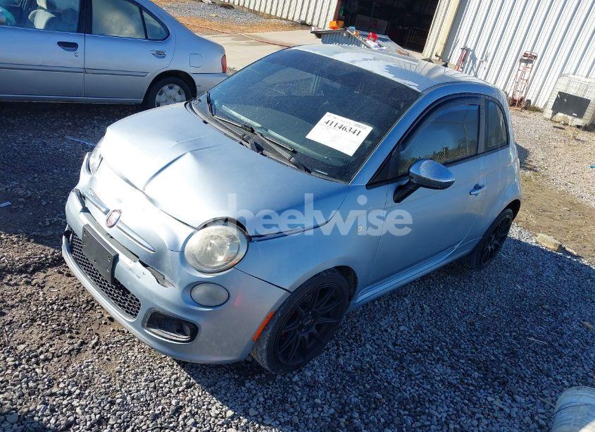 Photo 2 of 2013 Fiat 500 SPORT (VIN 3C3CFFBRXDT554847)