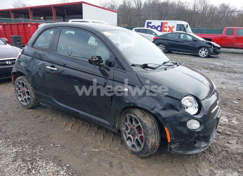 2015 Fiat 500 SPORT (VIN 3C3CFFBRXFT550168) main photo