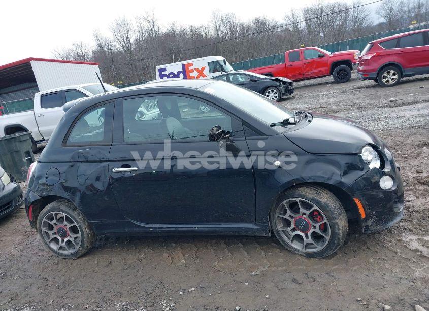 Photo 13 of 2015 Fiat 500 SPORT (VIN 3C3CFFBRXFT550168)