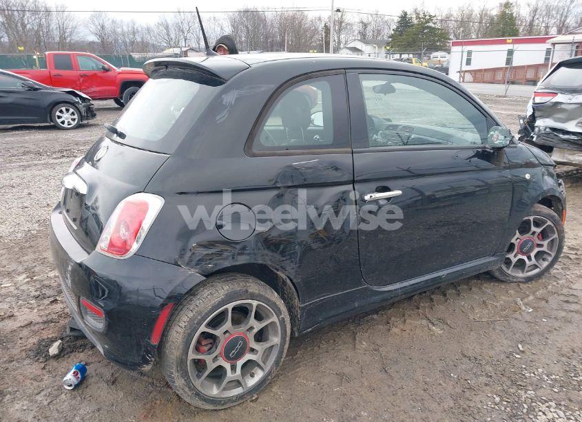 Photo 4 of 2015 Fiat 500 SPORT (VIN 3C3CFFBRXFT550168)