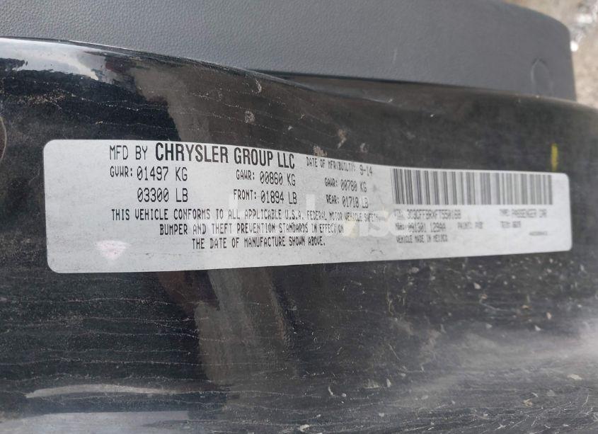 Photo 9 of 2015 Fiat 500 SPORT (VIN 3C3CFFBRXFT550168)