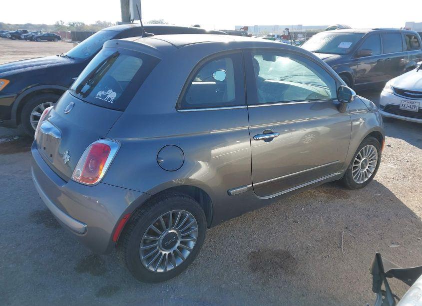 Photo 4 of 2012 Fiat 500 LOUNGE (VIN 3C3CFFCR1CT117624)