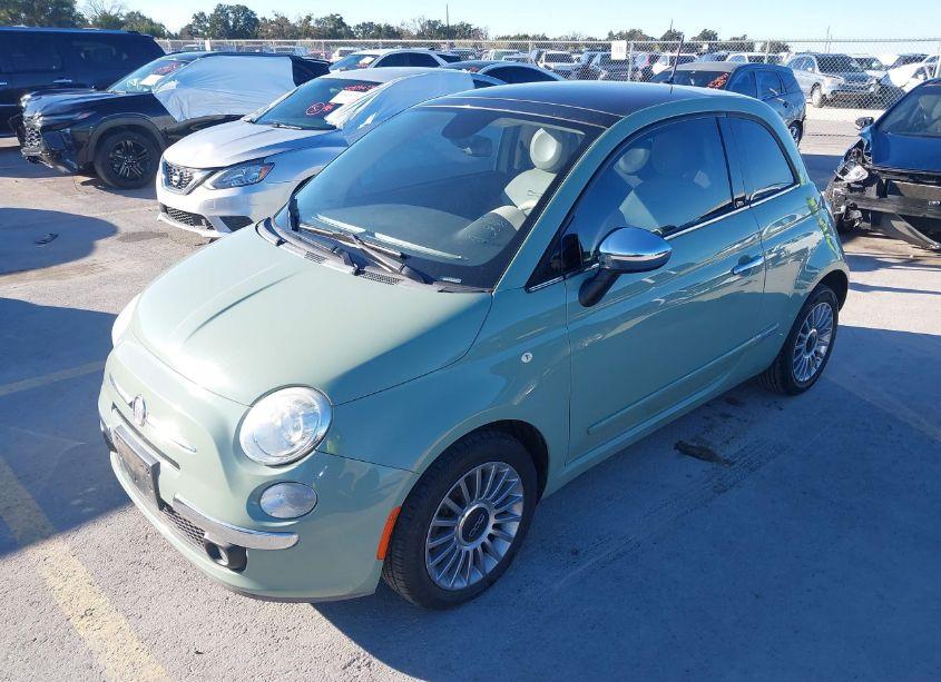 Photo 2 of 2012 Fiat 500 LOUNGE (VIN 3C3CFFCR1CT385024)