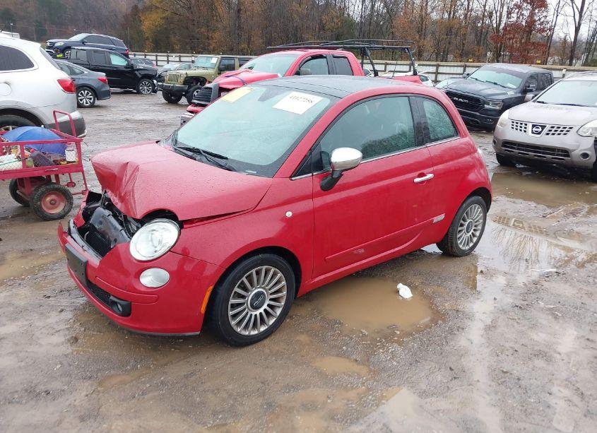 Photo 2 of 2012 Fiat 500 LOUNGE (VIN 3C3CFFCR2CT316276)