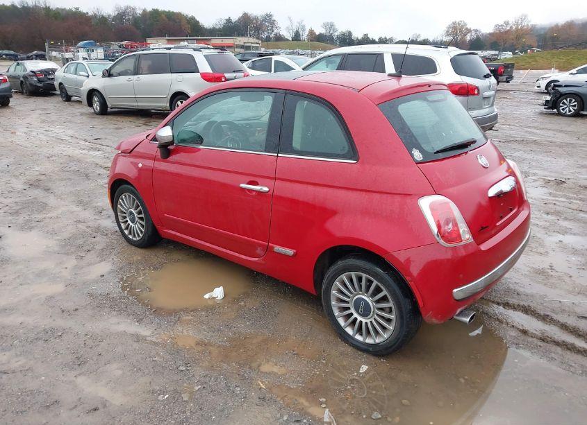 Photo 3 of 2012 Fiat 500 LOUNGE (VIN 3C3CFFCR2CT316276)