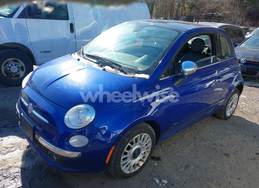 Photo 2 of 2013 Fiat 500 LOUNGE (VIN 3C3CFFCR4DT512978)