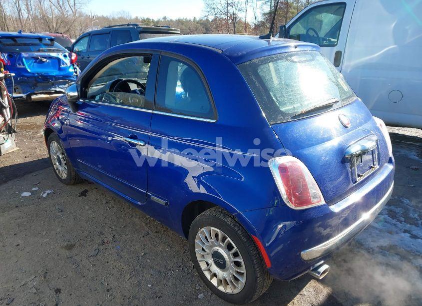 Photo 3 of 2013 Fiat 500 LOUNGE (VIN 3C3CFFCR4DT512978)