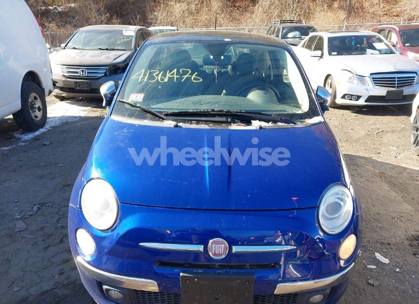 Photo 6 of 2013 Fiat 500 LOUNGE (VIN 3C3CFFCR4DT512978)