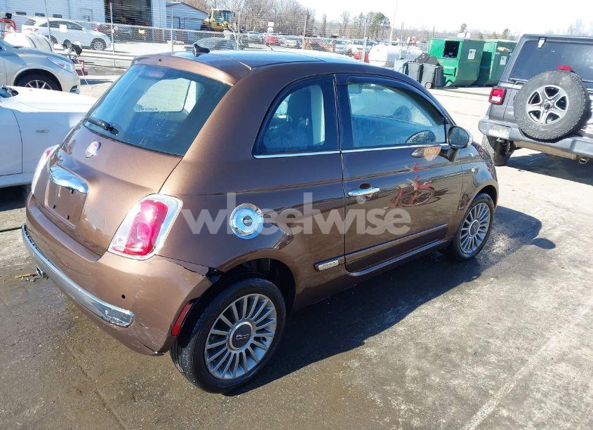 Photo 4 of 2013 Fiat 500 LOUNGE (VIN 3C3CFFCR8DT603221)