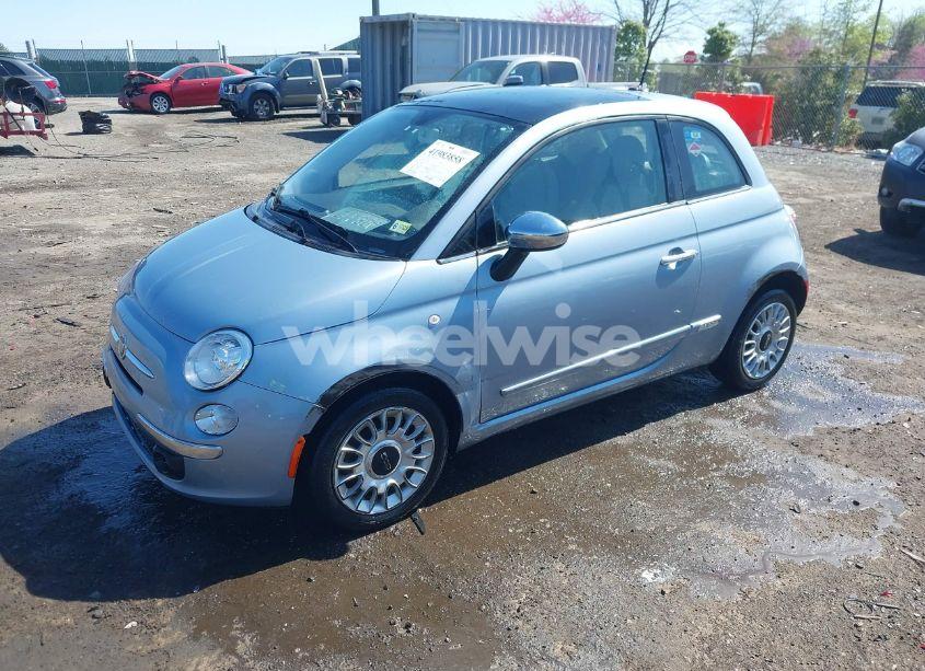 Photo 2 of 2013 Fiat 500 LOUNGE (VIN 3C3CFFCR9DT580869)