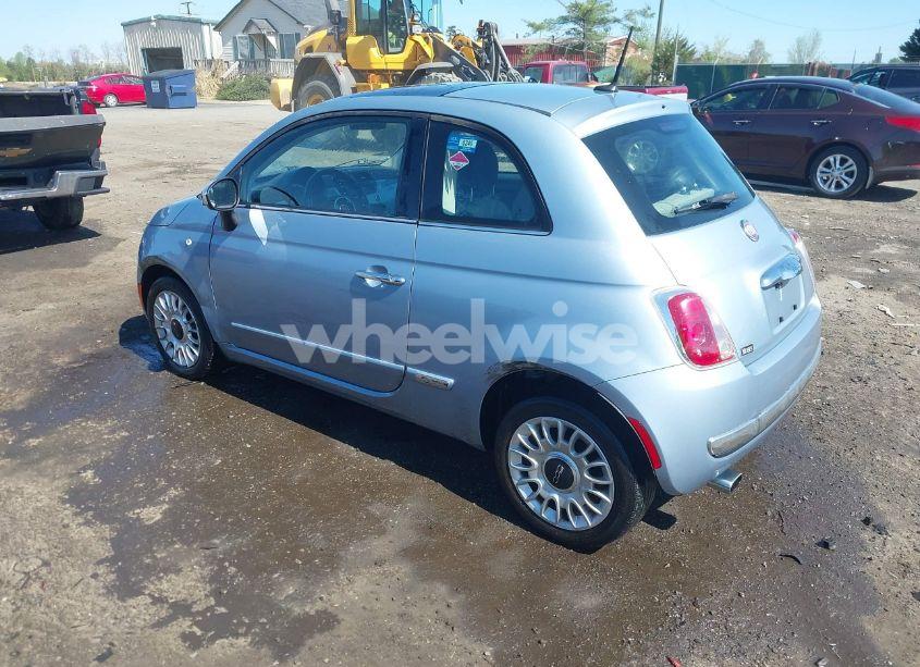Photo 3 of 2013 Fiat 500 LOUNGE (VIN 3C3CFFCR9DT580869)