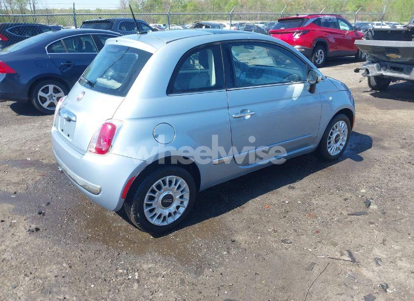 Photo 4 of 2013 Fiat 500 LOUNGE (VIN 3C3CFFCR9DT580869)
