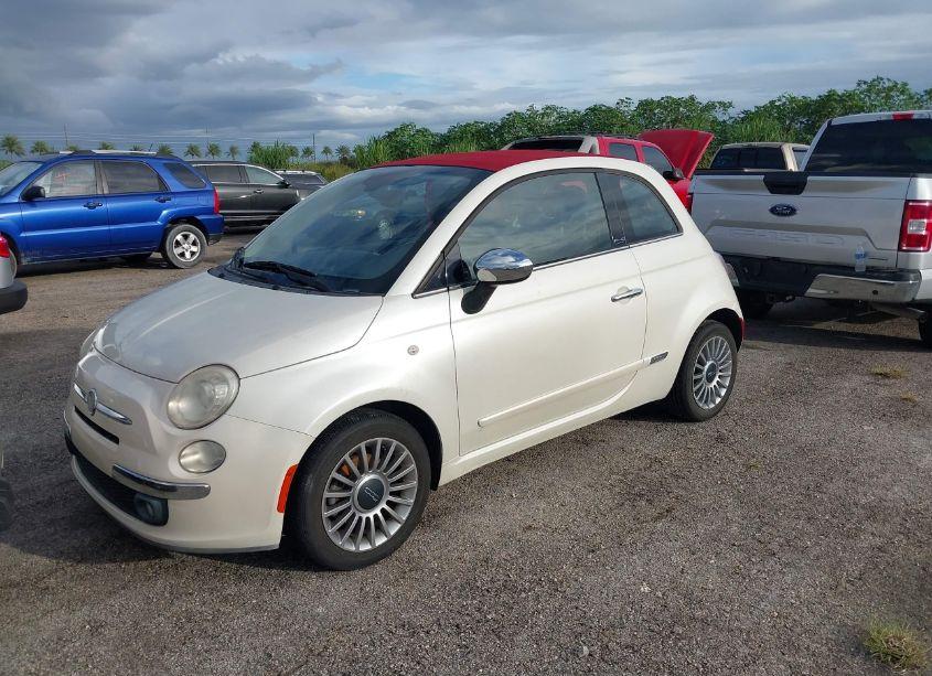 Photo 2 of 2012 Fiat 500c LOUNGE (VIN 3C3CFFER3CT182018)