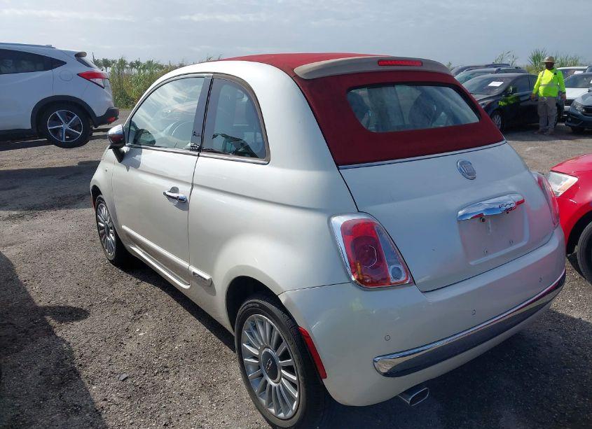 Photo 3 of 2012 Fiat 500c LOUNGE (VIN 3C3CFFER3CT182018)
