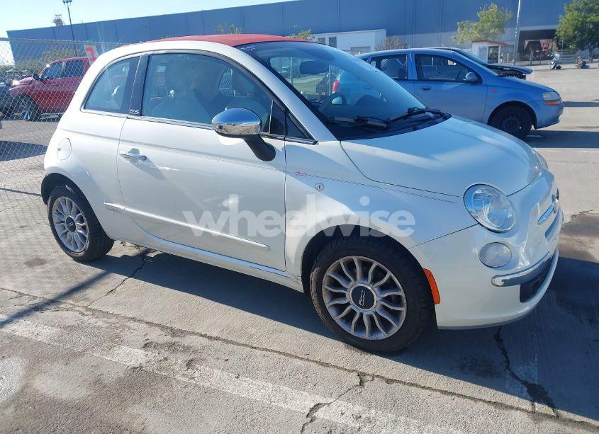 2013 Fiat 500 (VIN 3C3CFFER5DT693280) main photo