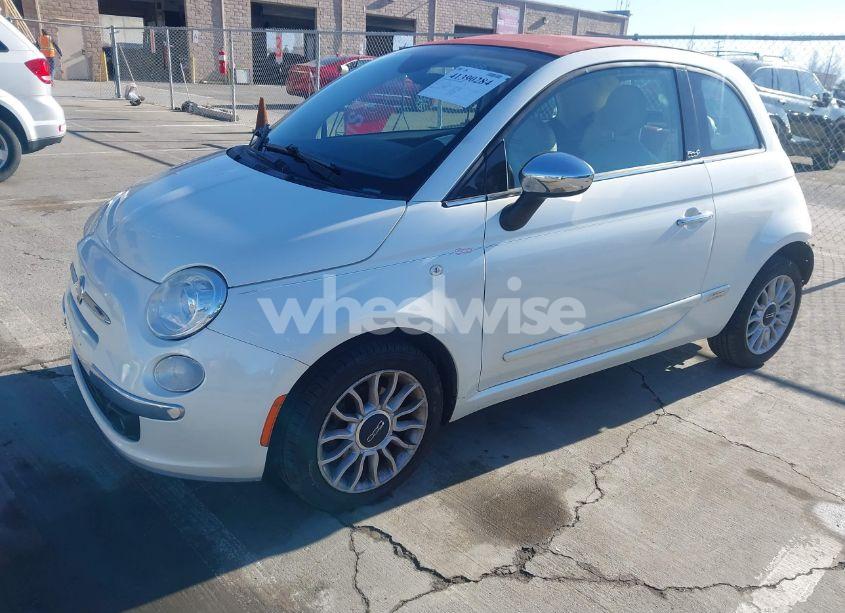 Photo 2 of 2013 Fiat 500 (VIN 3C3CFFER5DT693280)