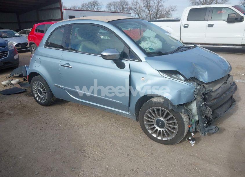 2013 Fiat 500c LOUNGE (VIN 3C3CFFER9DT514237) main photo